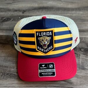 Fanatics Florida Panthers Cap - Red, Blue, and Tan